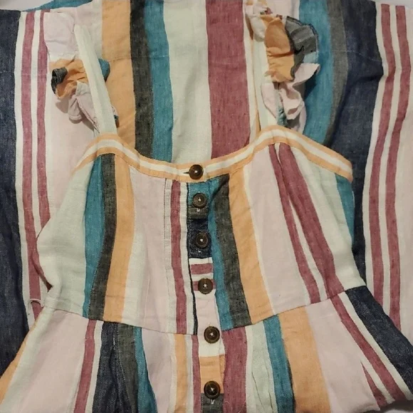 J. Crew Striped Maxi Dress - Picture 1 of 4